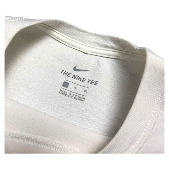 Nike Rayguns White Sequins FUNK Men's Swoosh Basketball T-Shirt - XL - Picture 4 of 6